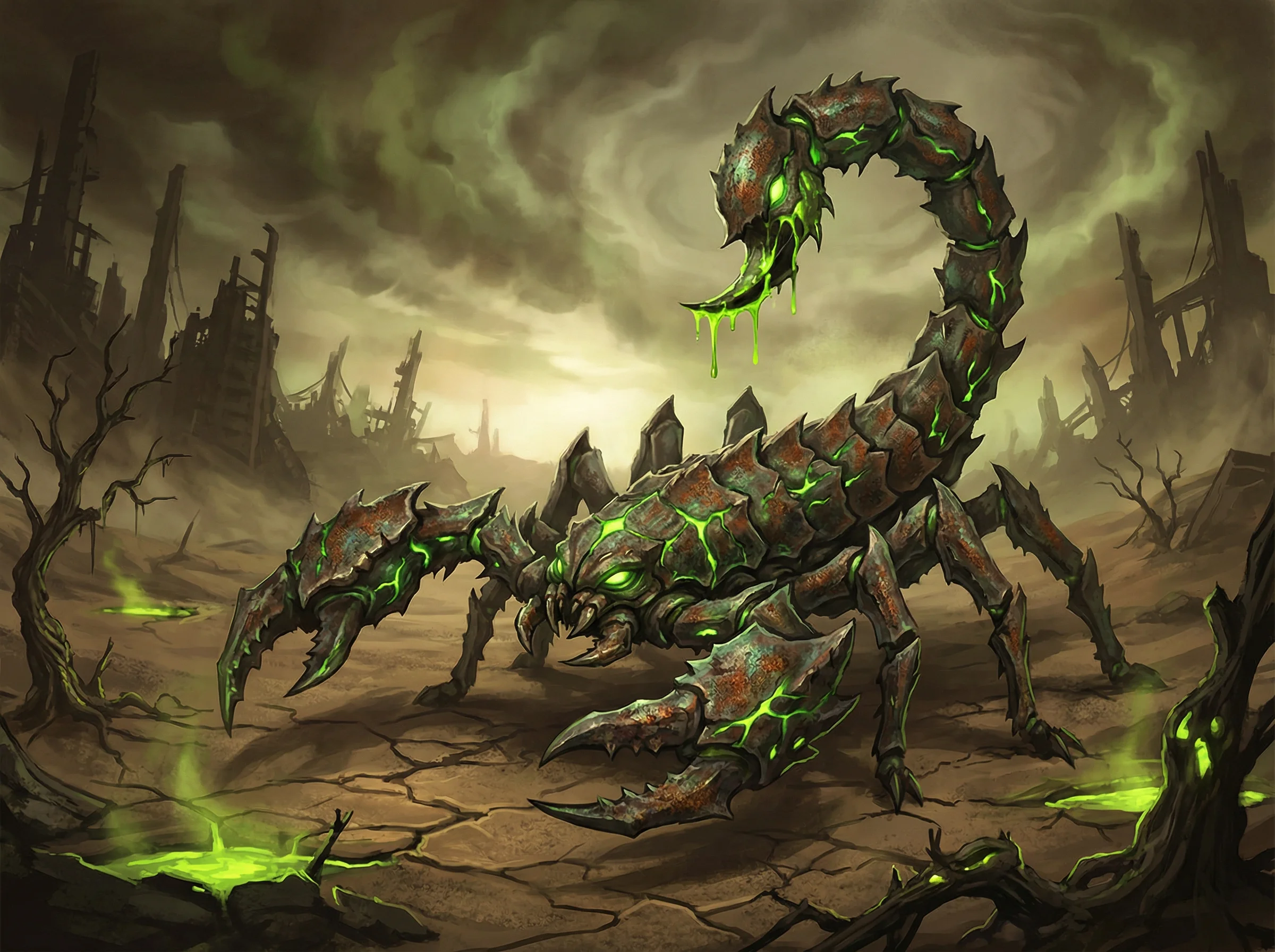 巨型辐射蝎 - 冰球突破 区域常见变异生物威胁